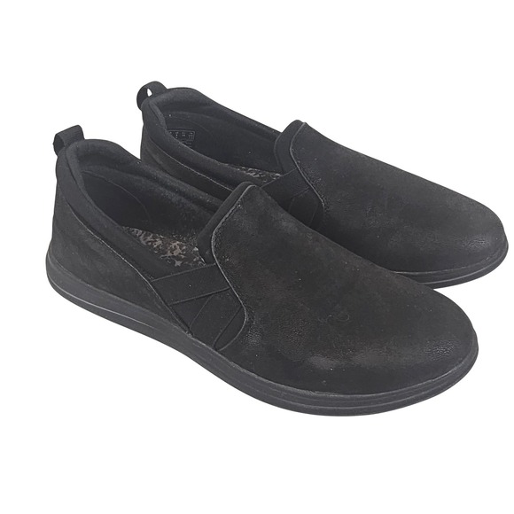Clarks Shoes - Clarks Womens 8M Black Slip On Shoes‎ Cloud Stepper Work Walking Casual Comfort